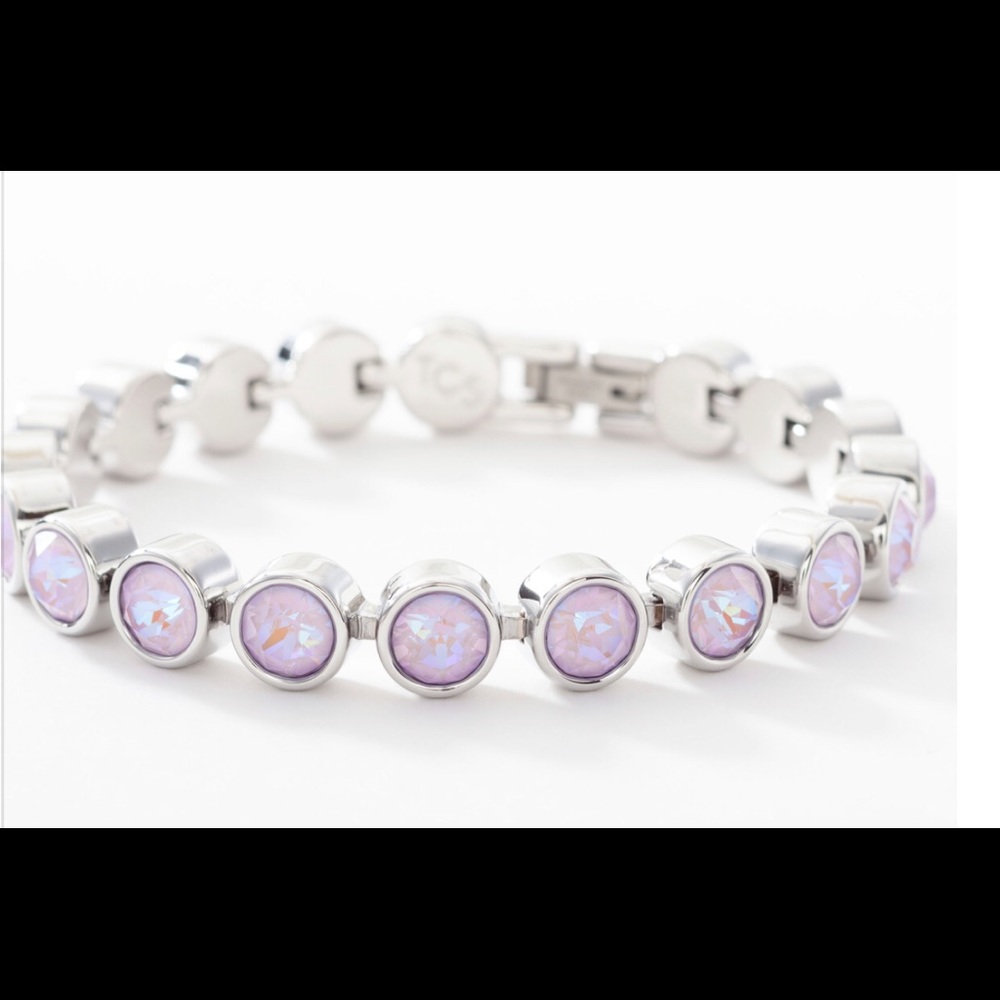 Touchstone Crystal ice bracelet BNIB lavender DELITE  rare and sold out